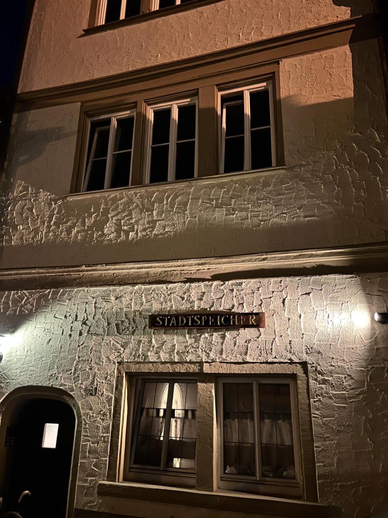 #Stadtspeicher - Blauer Stern Das Apartment Mitten In Der Altstadt Ρότενμπουργκ  Εξωτερικό φωτογραφία